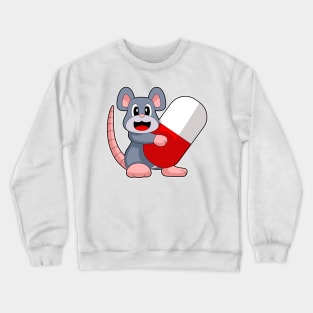 Mouse Doctor Medicine Crewneck Sweatshirt